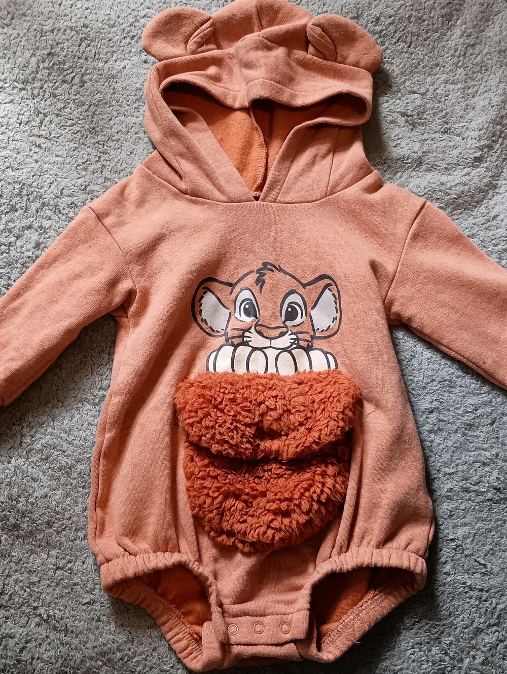 Disney The Lion King‎ Baby Simba Cosplay Bodysuit